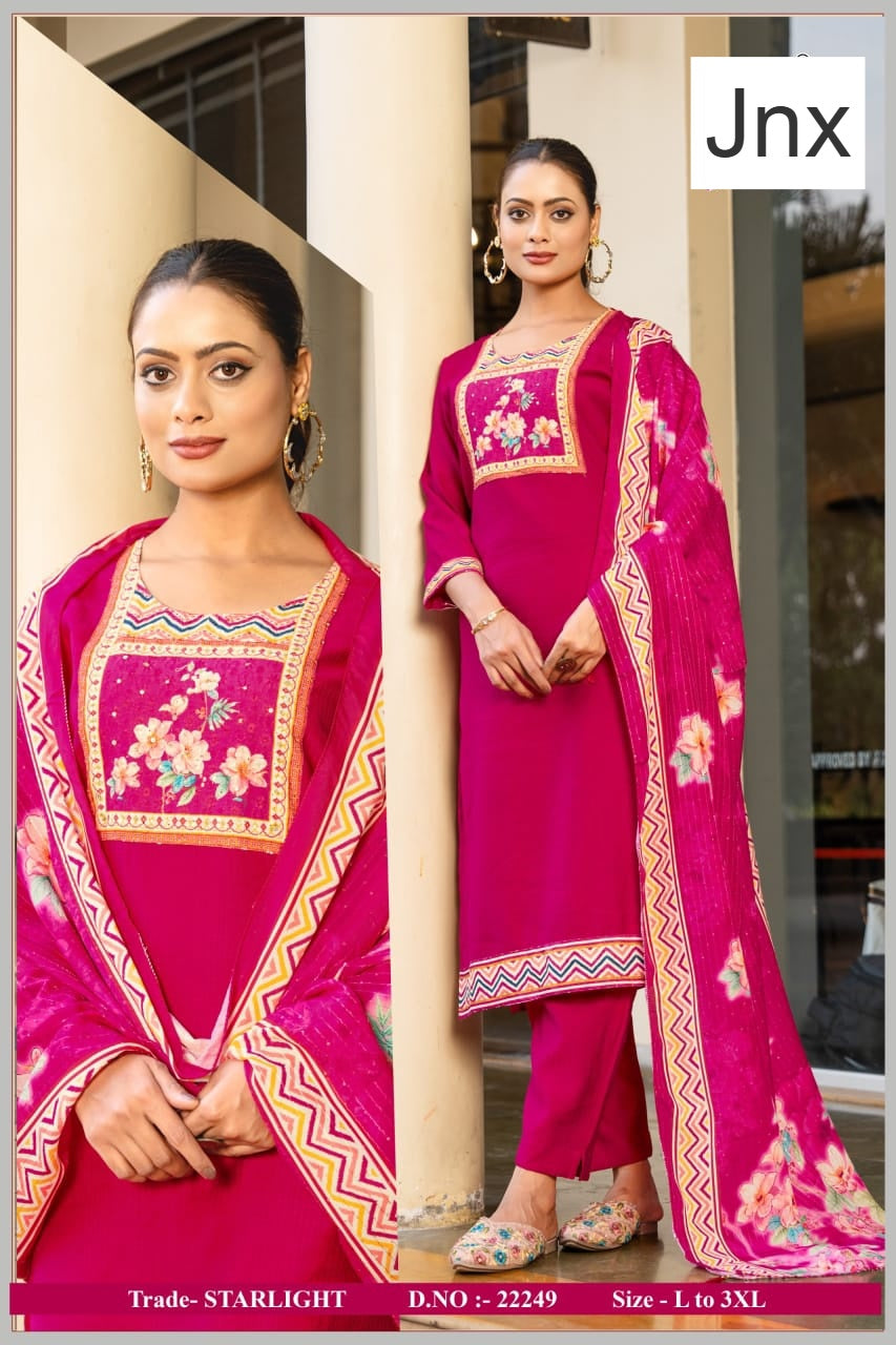 Starlight Jnx Berlin Readymade Pant Style Suits Wholesale Price