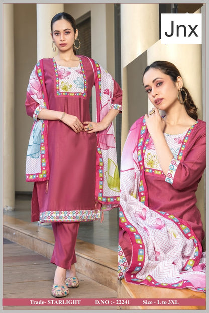 Starlight Jnx Berlin Readymade Pant Style Suits Wholesale Price