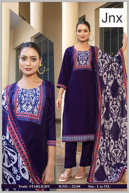 Starlight Jnx Berlin Readymade Pant Style Suits Wholesale Price