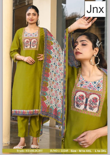 Starlight Jnx Berlin Readymade Pant Style Suits Wholesale Price