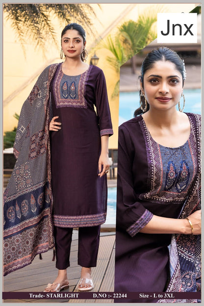 Starlight Jnx Berlin Readymade Pant Style Suits Wholesale Price