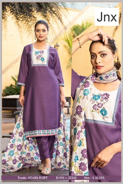 Starlight Jnx Berlin Readymade Pant Style Suits Wholesale Price