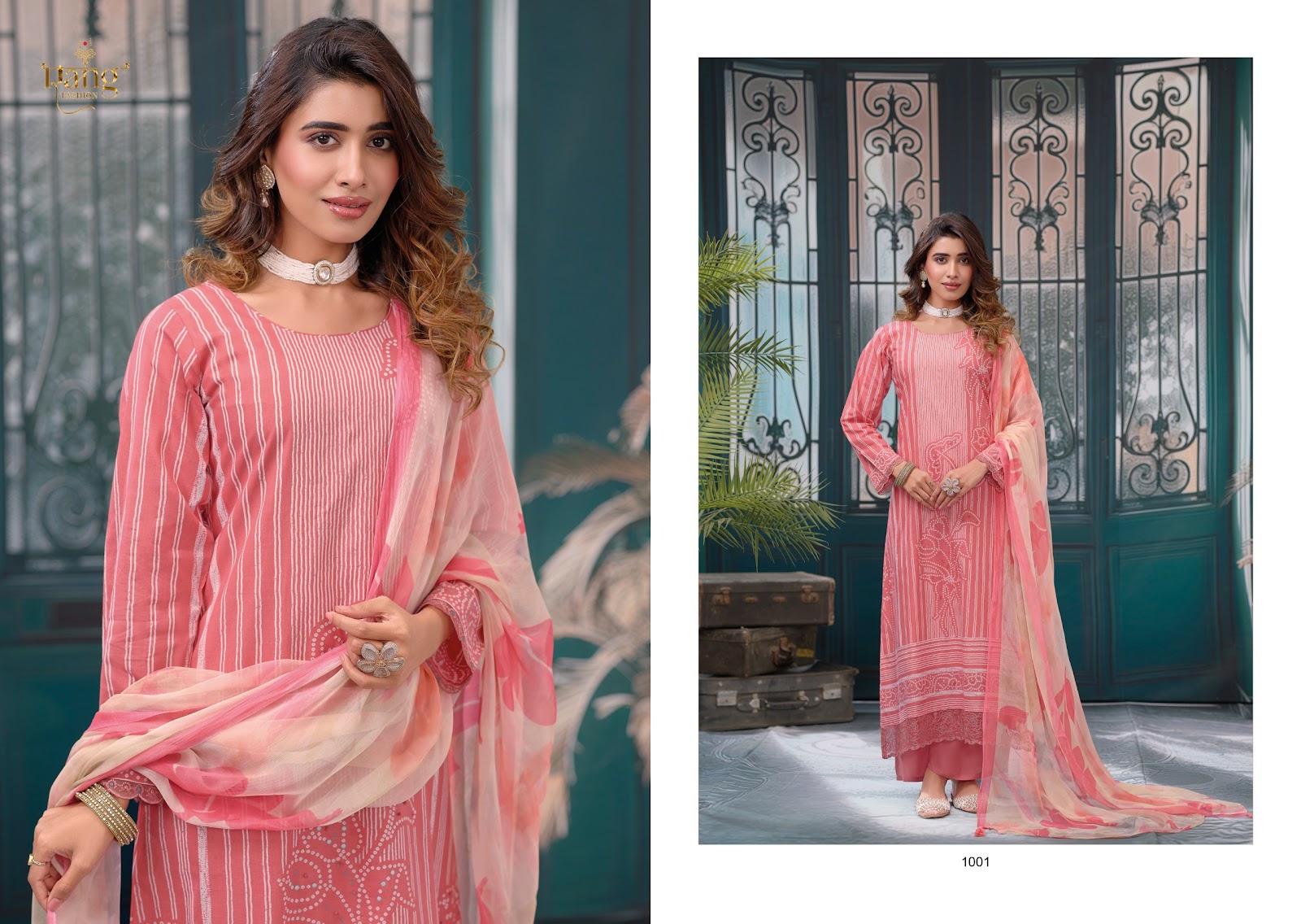 Status Rang Fashion Swiss Lawn Pant Style Suits Supplier Ahmedabad