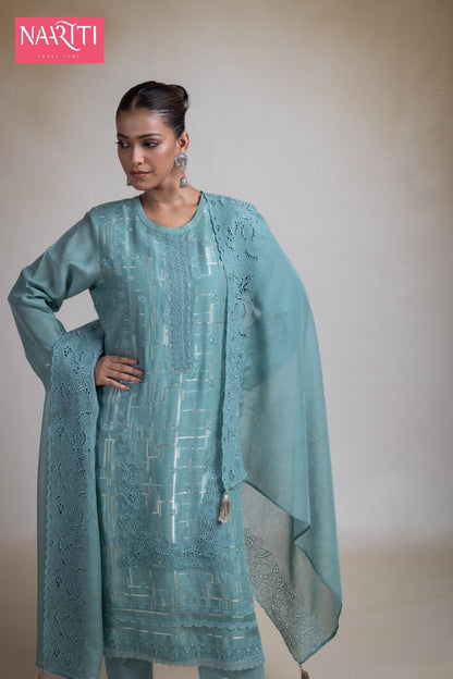 Stiyana New Naariti Silk Pant Style Suits Supplier India