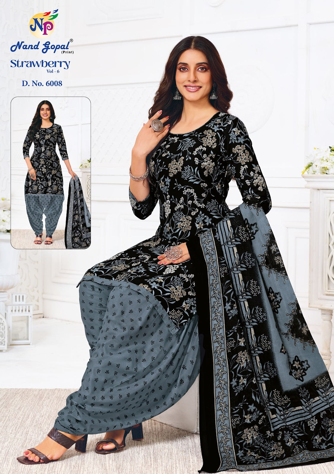 Strawberry Vol 6 Nandgopal Cotton Dress Material Manufacturer Gujarat