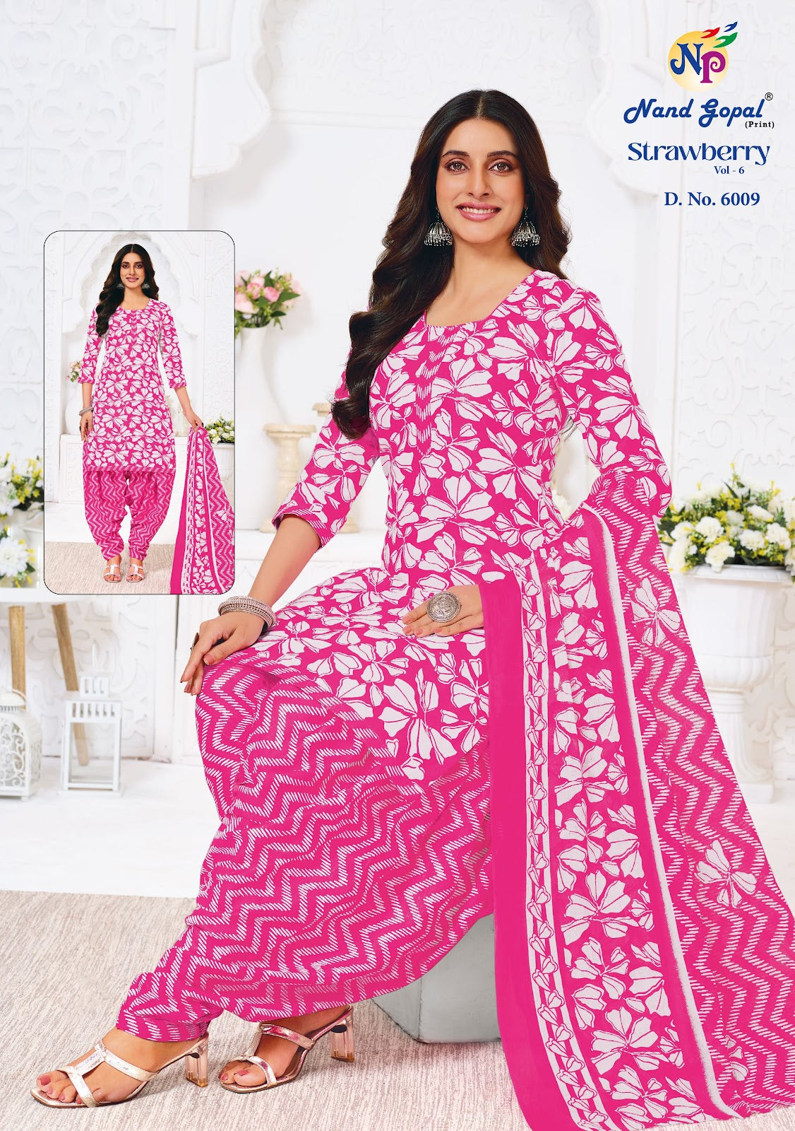 Strawberry Vol 6 Nandgopal Cotton Dress Material Manufacturer Gujarat