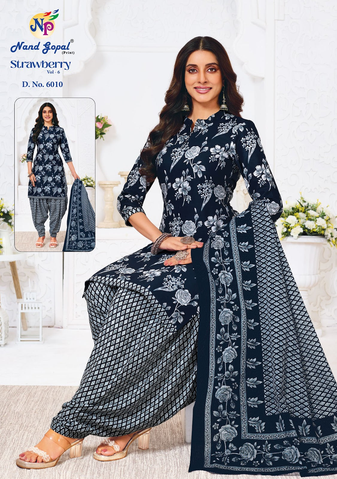 Strawberry Vol 6 Nandgopal Cotton Dress Material Manufacturer Gujarat