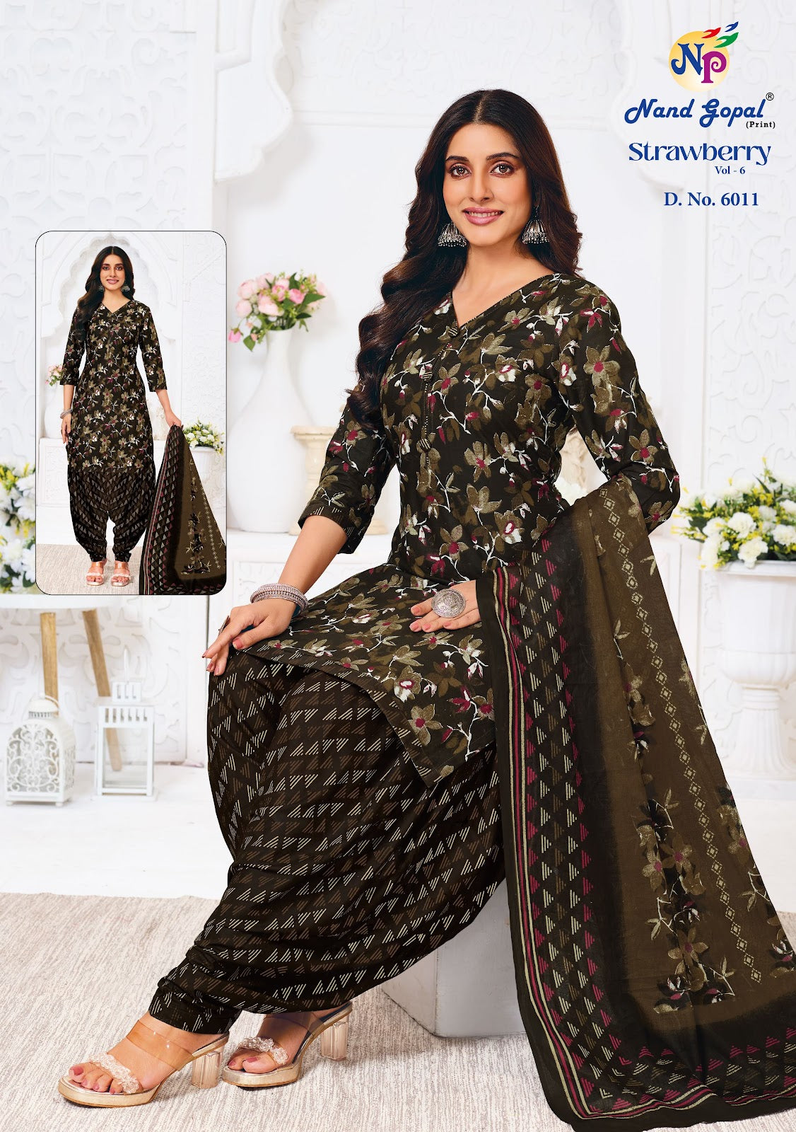Strawberry Vol 6 Nandgopal Cotton Dress Material Manufacturer Gujarat