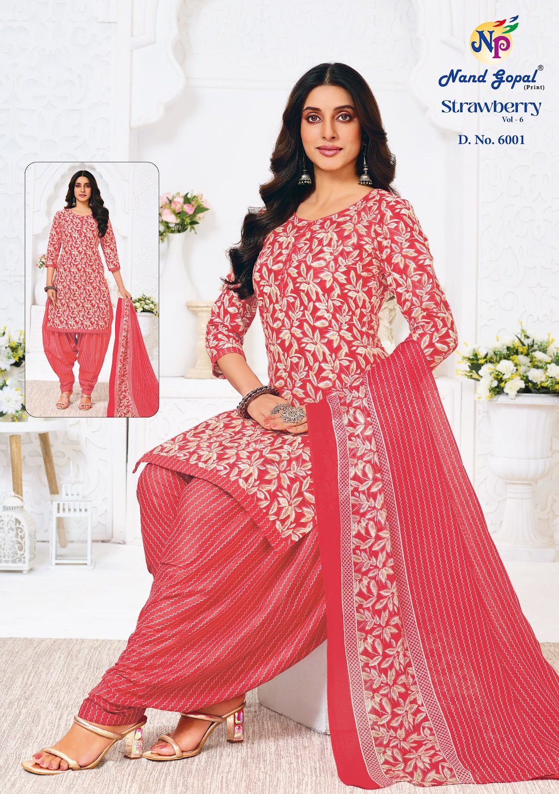 Strawberry Vol 6 Nandgopal Cotton Dress Material Manufacturer Gujarat