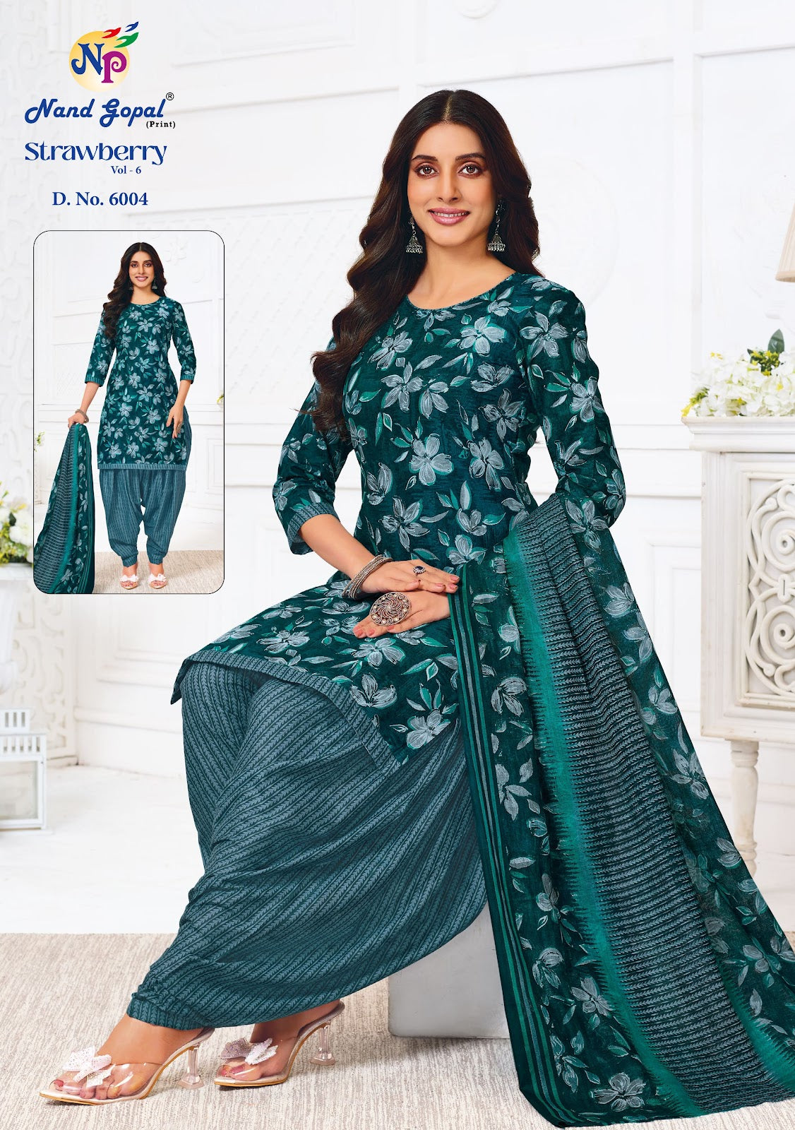 Strawberry Vol 6 Nandgopal Cotton Dress Material Manufacturer Gujarat