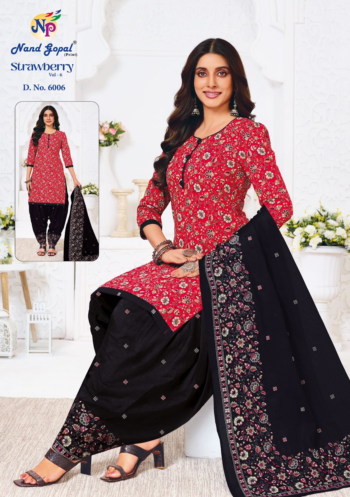 Strawberry Vol 6 Nandgopal Cotton Dress Material Manufacturer Gujarat
