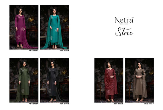 Stree Netra Cotton Pant Style Suits Wholesaler Ahmedabad