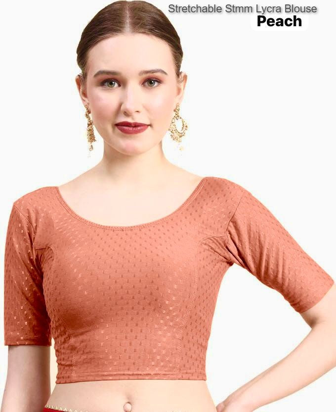 Stretchable Stmm Dobby Blouse Supplier Gujarat