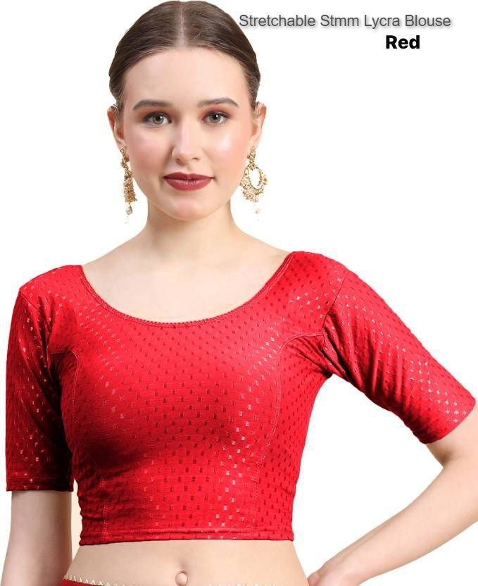 Stretchable Stmm Dobby Blouse Supplier Gujarat