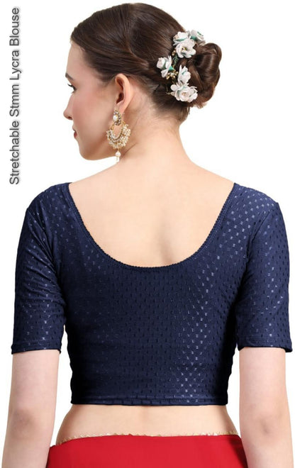 Stretchable Stmm Dobby Blouse Supplier Gujarat