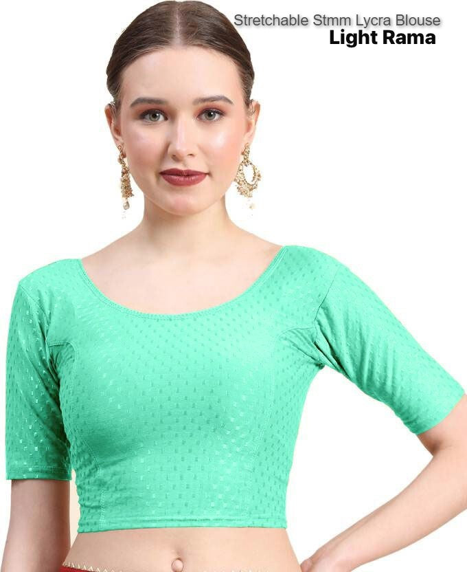 Stretchable Stmm Dobby Blouse Supplier Gujarat