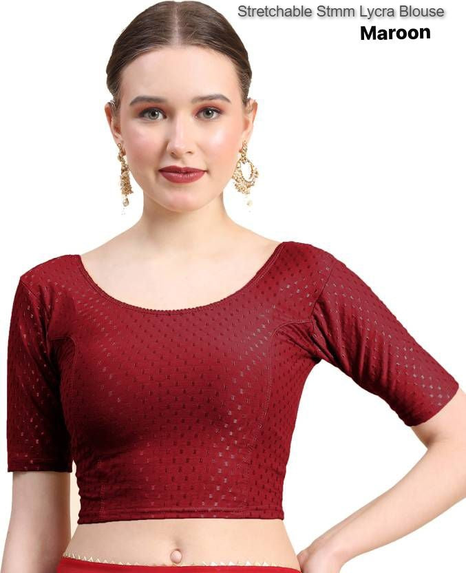 Stretchable Stmm Dobby Blouse Supplier Gujarat