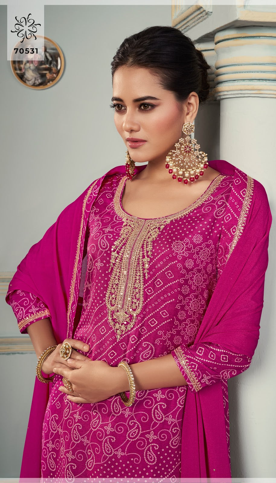 Stuti Kuleesh Vinay Fashion Llp Silk Pant Style Suits Wholesaler India