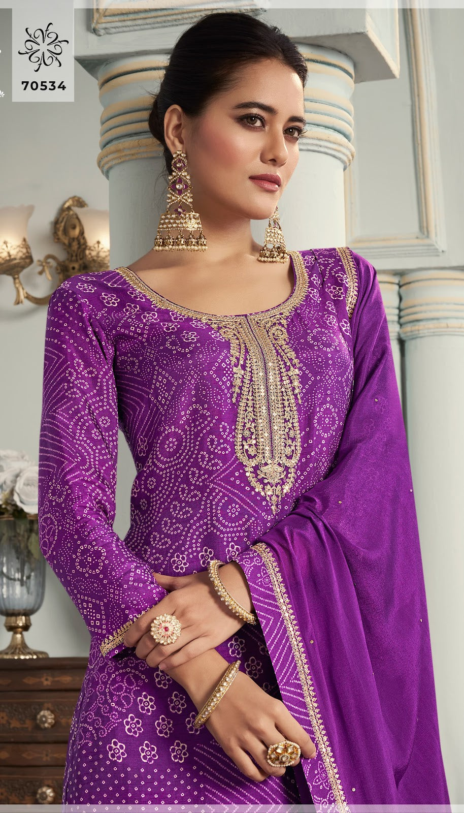 Stuti Kuleesh Vinay Fashion Llp Silk Pant Style Suits Wholesaler India