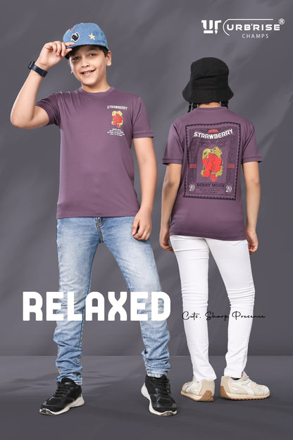 Style No 1261-1268 Urbanrise Imported Unisex Kids Tshirt Wholesaler