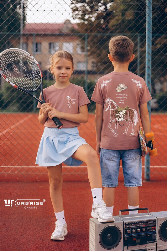 Style No 1261-1268 Urbanrise Imported Unisex Kids Tshirt Wholesaler