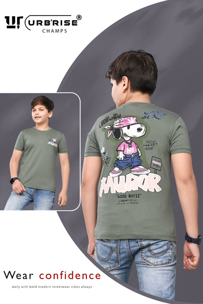 Style No 1261-1268 Urbanrise Imported Unisex Kids Tshirt Wholesaler