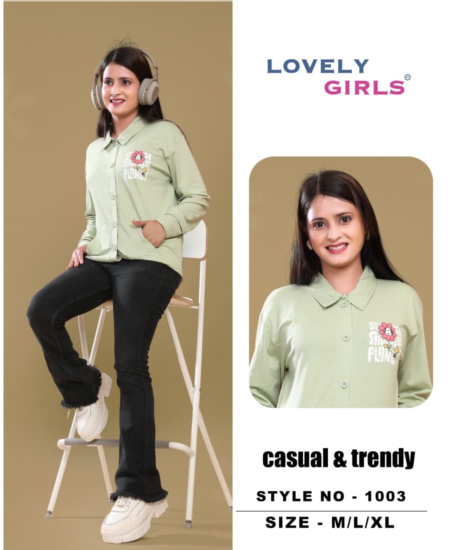 Style 1003 Summer Coat Lovely Tencil Girls Top Supplier India