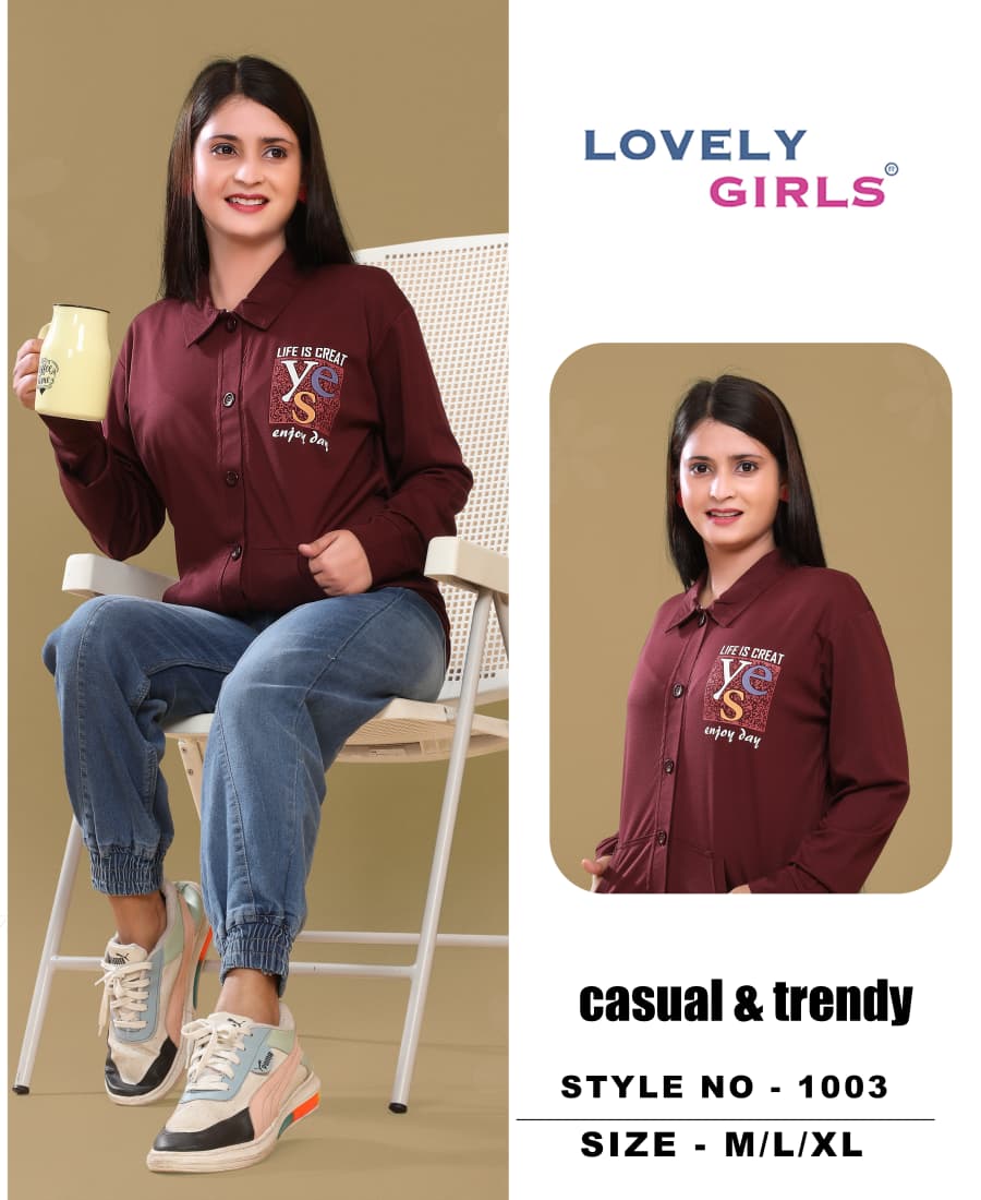 Style 1003 Summer Coat Lovely Tencil Girls Top Supplier India