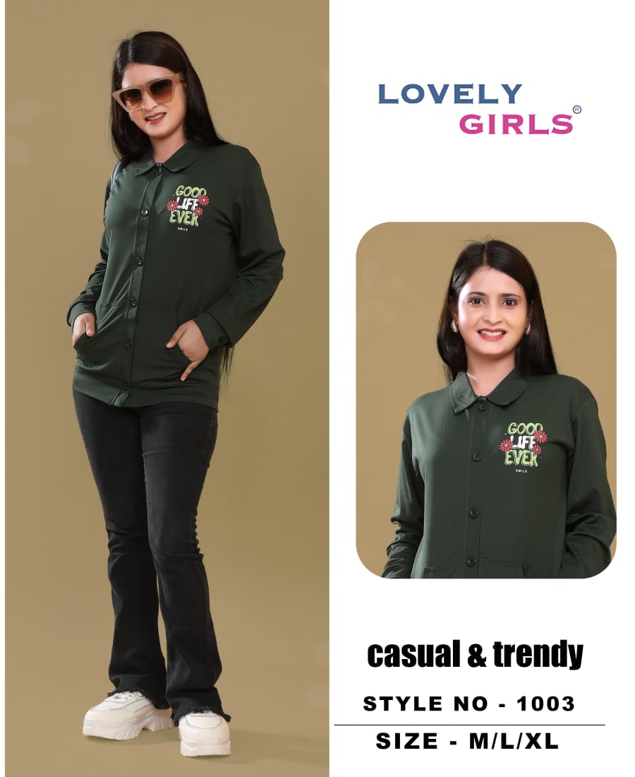 Style 1003 Summer Coat Lovely Tencil Girls Top Supplier India