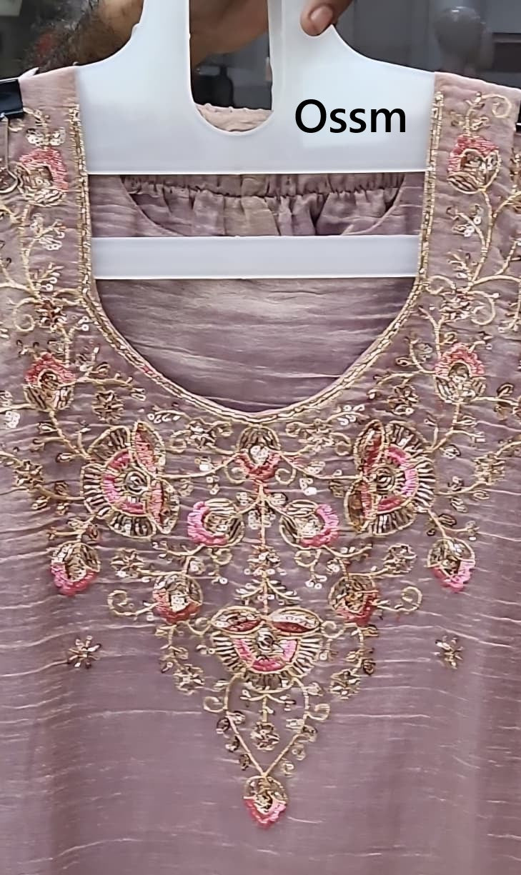 Style 1620-1625 Ossm Tissue Readymade Plazzo Style Suits Exporter