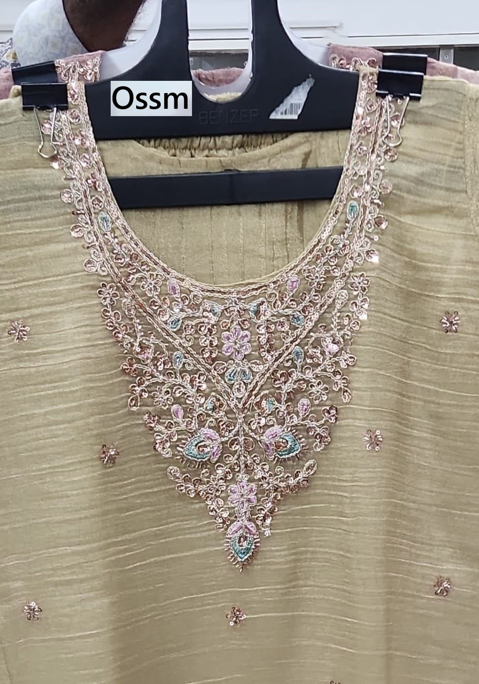 Style 1620-1625 Ossm Tissue Readymade Plazzo Style Suits Exporter