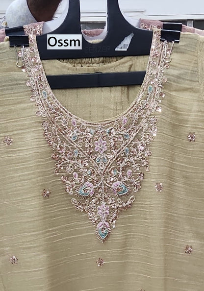 Style 1620-1625 Ossm Tissue Readymade Plazzo Style Suits Exporter