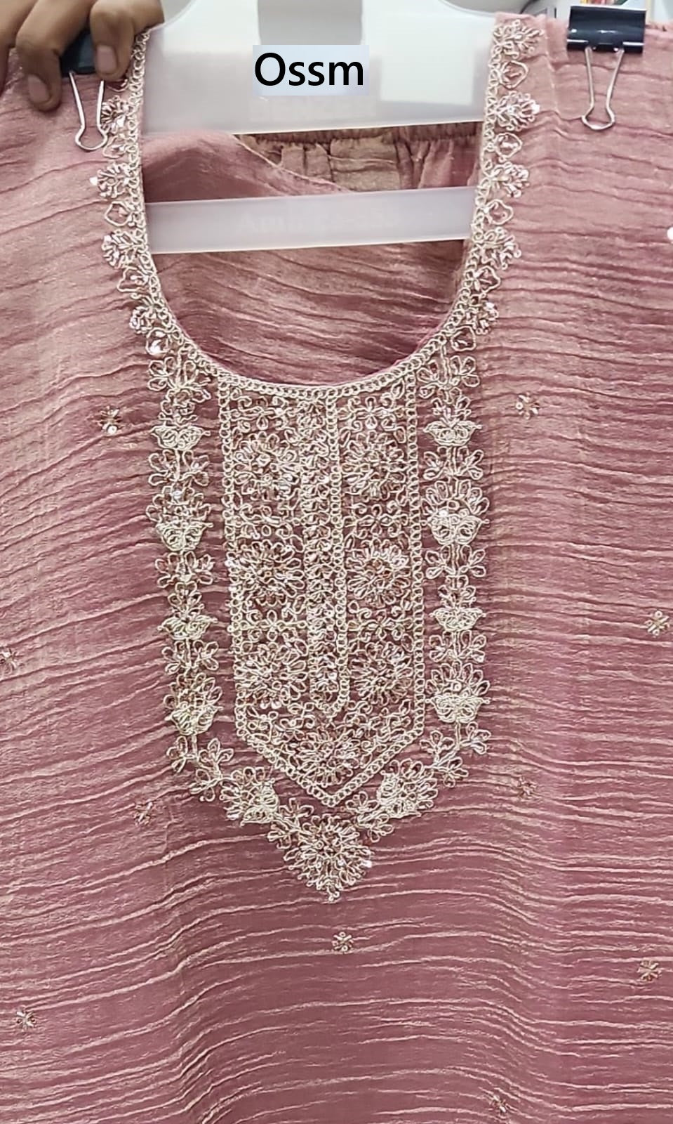 Style 1620-1625 Ossm Tissue Readymade Plazzo Style Suits Exporter