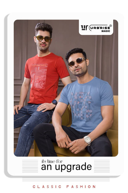 Style 1767-1774 Urbanrise Cotton Biowashed Mens Tshirts Manufacturer