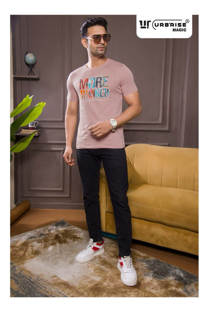 Style 1767-1774 Urbanrise Cotton Biowashed Mens Tshirts Manufacturer