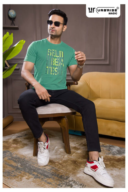 Style 1767-1774 Urbanrise Cotton Biowashed Mens Tshirts Manufacturer