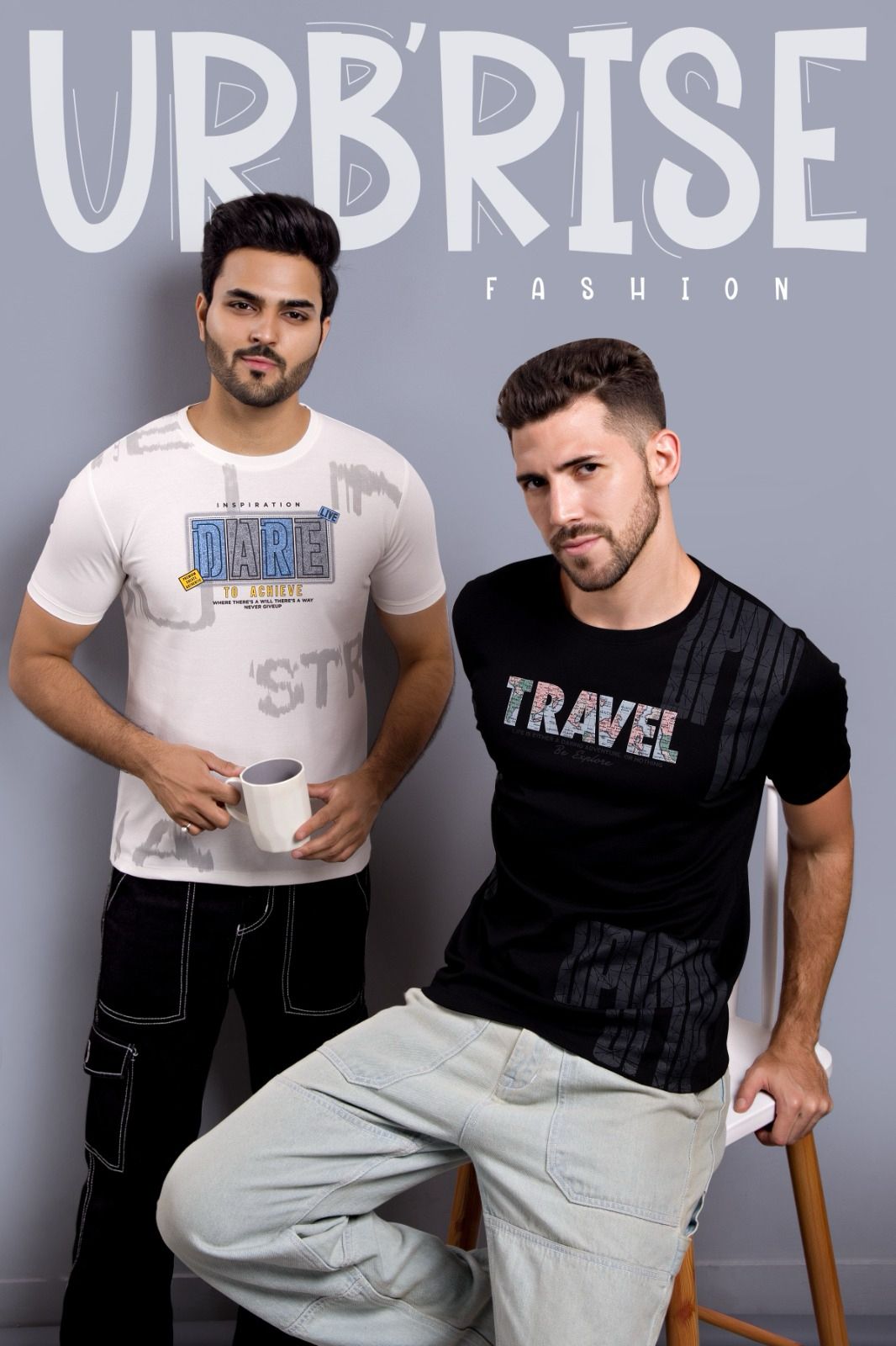 Style 1865-1872 Urbanrise Canvas Mens Tshirts Supplier