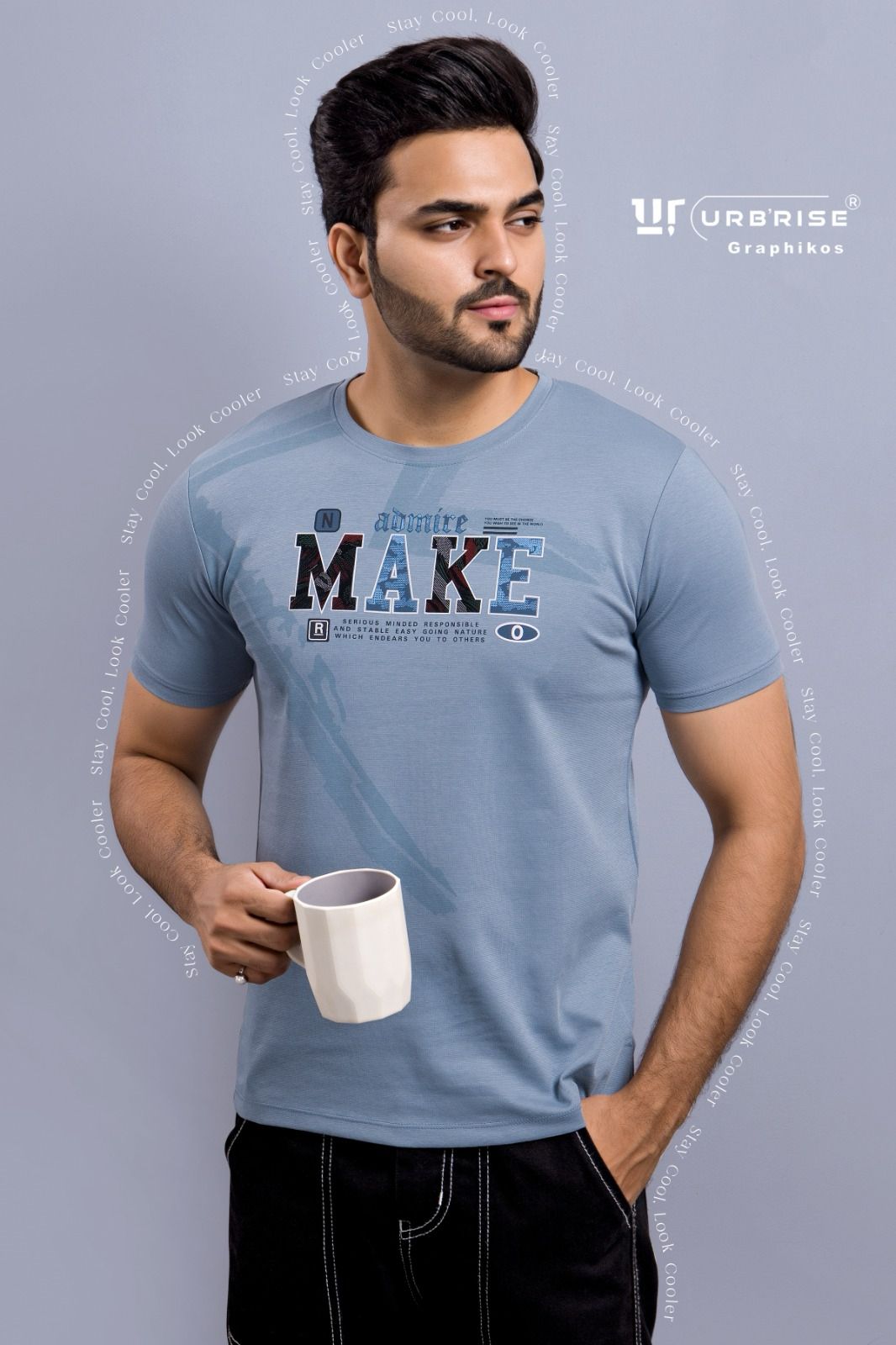 Style 1865-1872 Urbanrise Canvas Mens Tshirts Supplier