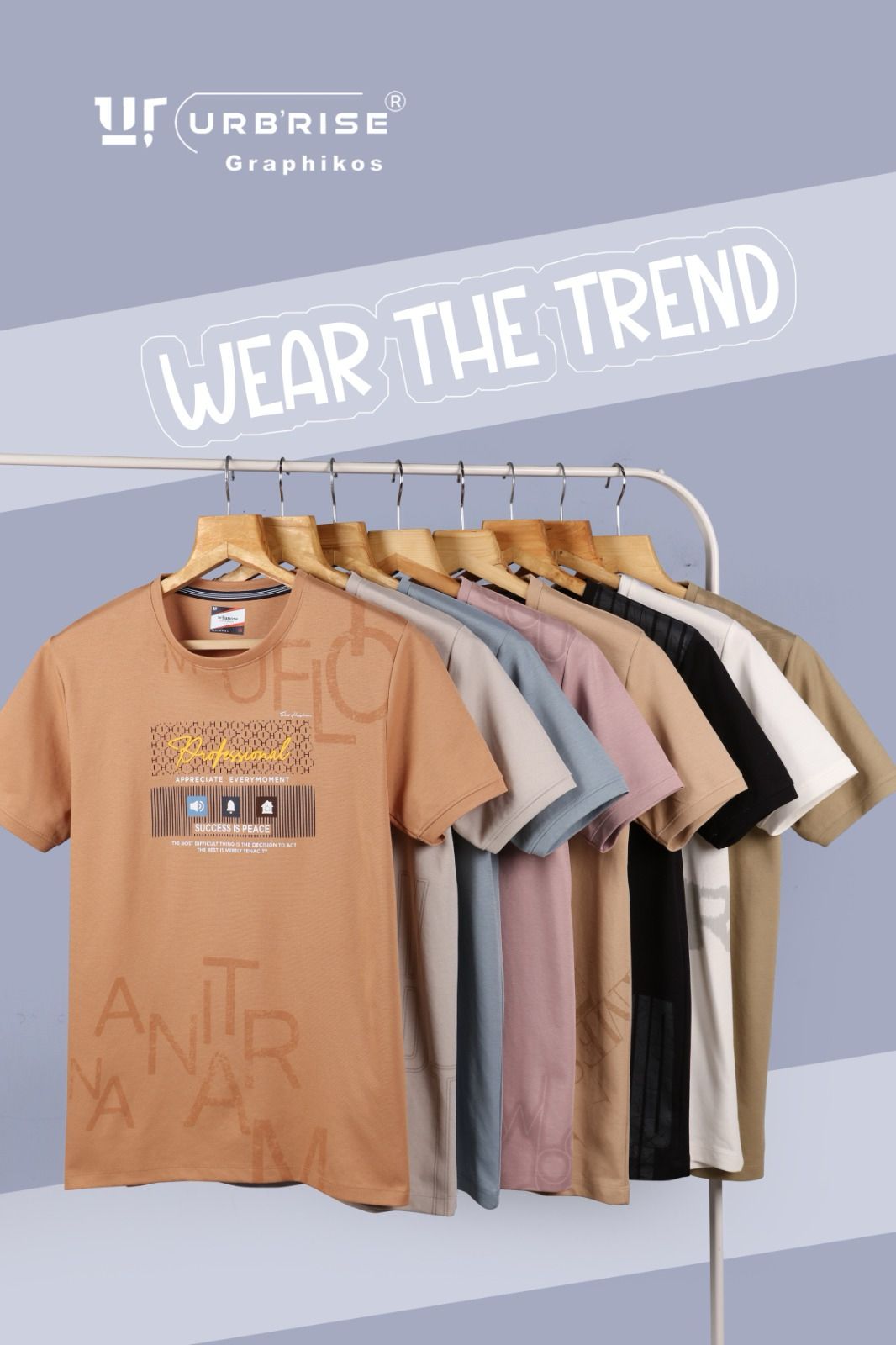 Style 1865-1872 Urbanrise Canvas Mens Tshirts Supplier