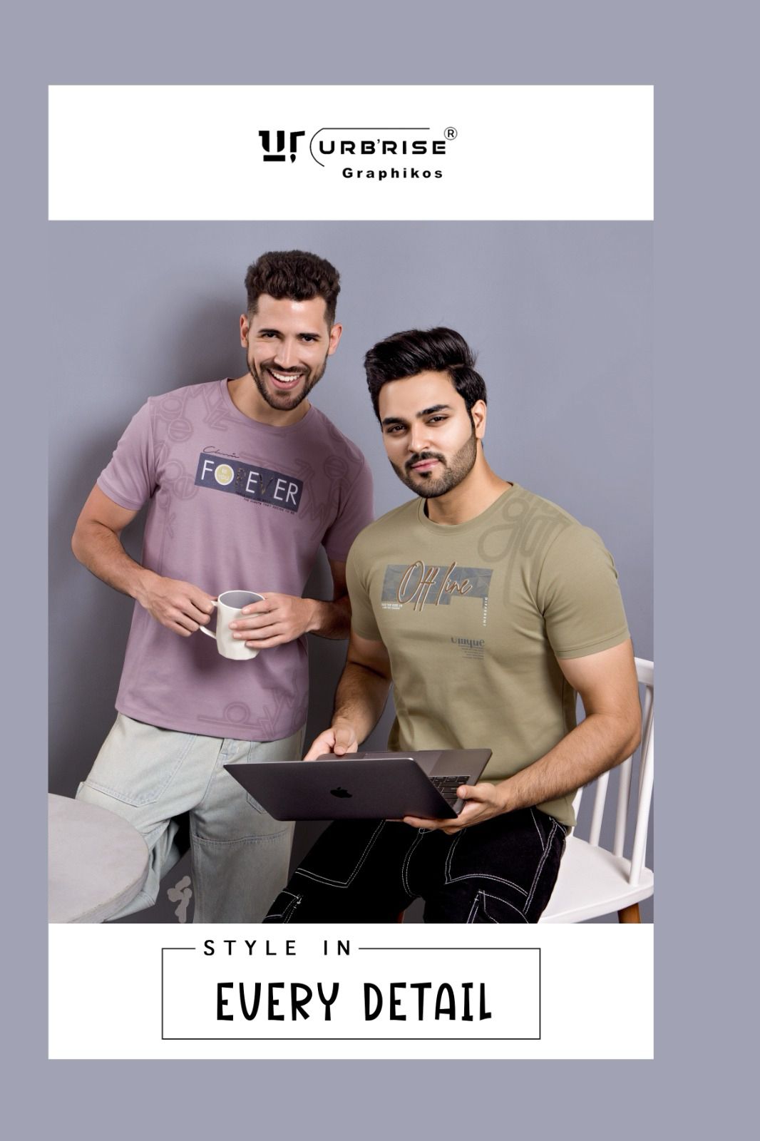 Style 1865-1872 Urbanrise Canvas Mens Tshirts Supplier