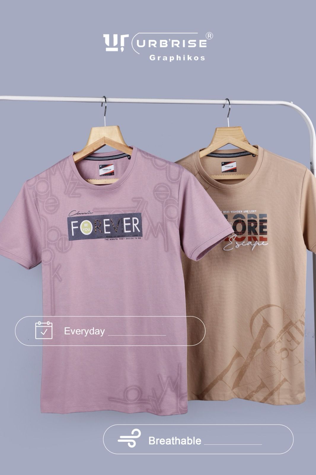 Style 1865-1872 Urbanrise Canvas Mens Tshirts Supplier