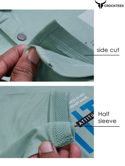 Style 2327 Crocktees Tencil Lycra Mens Tshirts Supplier