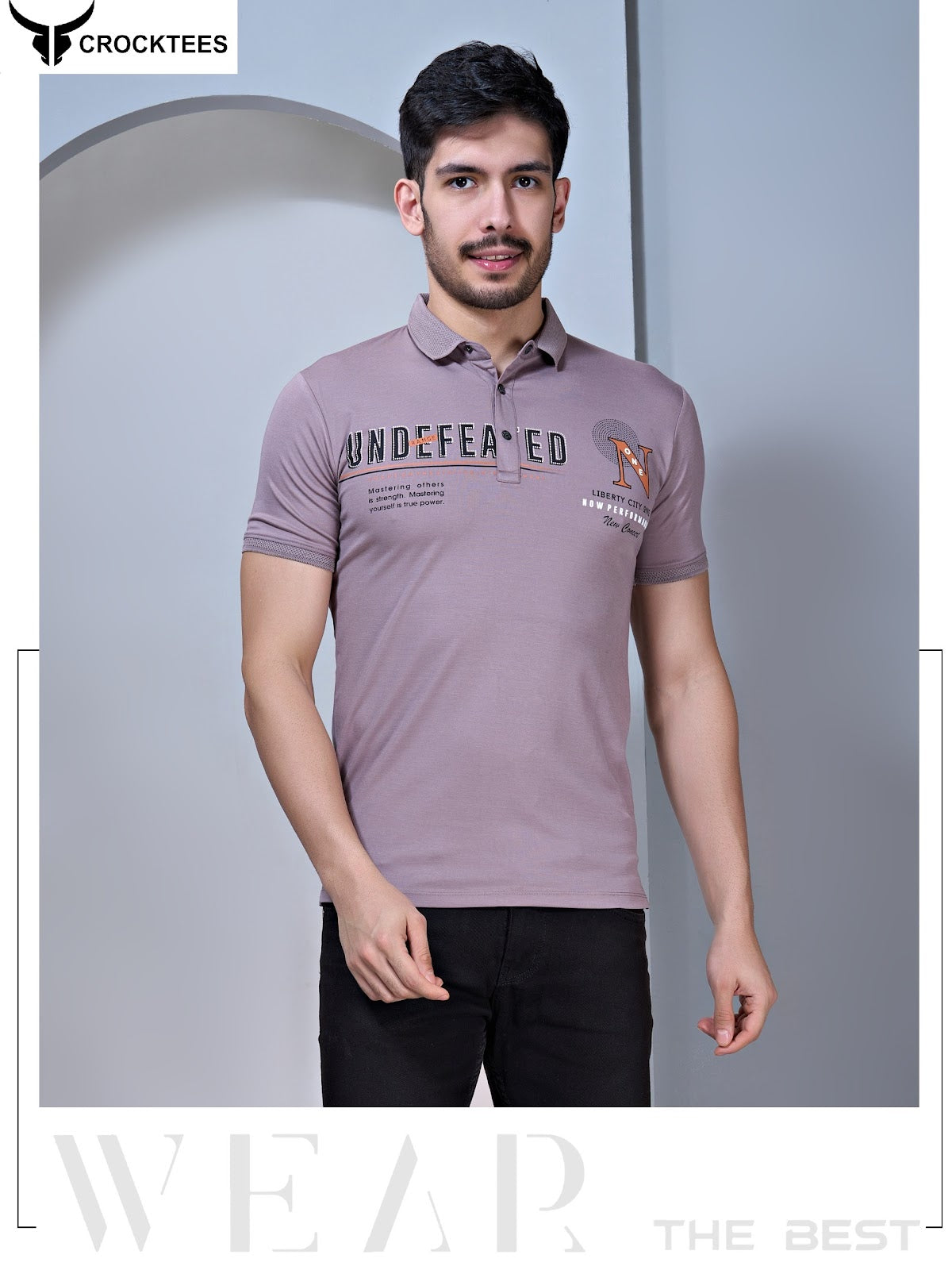 Style 2327 Crocktees Tencil Lycra Mens Tshirts Supplier