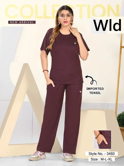 Style 3460 A Wld Tencil Plazzo Night Suits Manufacturer Ahmedabad