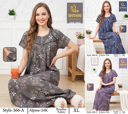 Style 366-385 Shivani Alpine Night Gowns Wholesale Price