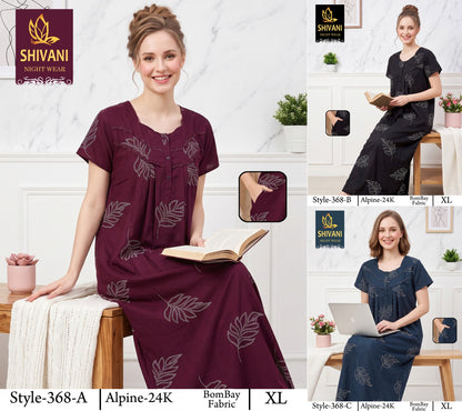 Style 366-385 Shivani Alpine Night Gowns Wholesale Price