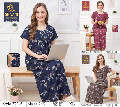 Style 366-385 Shivani Alpine Night Gowns Wholesale Price