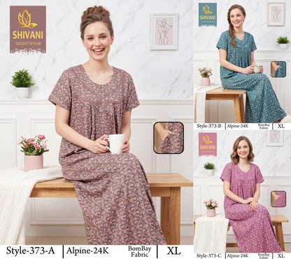 Style 366-385 Shivani Alpine Night Gowns Wholesale Price
