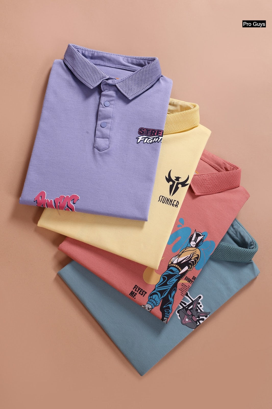 Style 4045 Pro Guys Tencil Lycra Boys Tshirt Wholesale Price