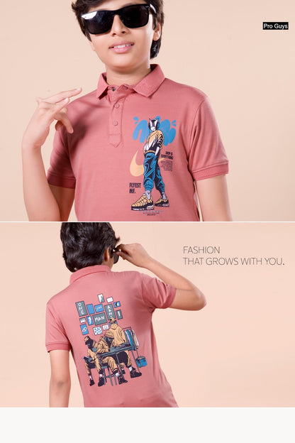Style 4045 Pro Guys Tencil Lycra Boys Tshirt Wholesale Price